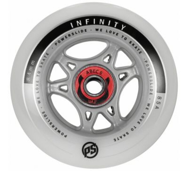 Powerslide Infinity RTR 84mm/85A + ABEC9, 4ks