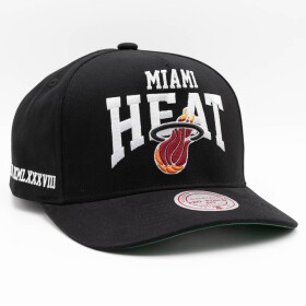 Mitchell & Ness Pánská kšiltovka Miami Heat NBA Big Time Pro Pinch Snapback