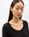 Tričko Thinking MU Black Casilda Top BLACK