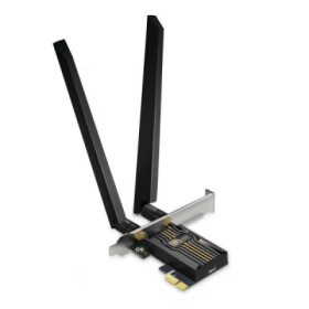 TP-Link Archer TBE552E WiFi7 PCIe adapter (BE9300,2,4GHz/5GHz/6GHz,Bluetooth5.4) EDF_324319