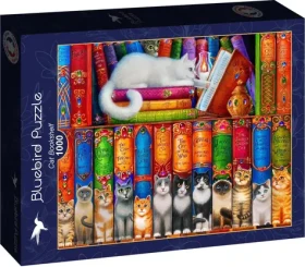 BLUEBIRD Puzzle Kočičí knihovna