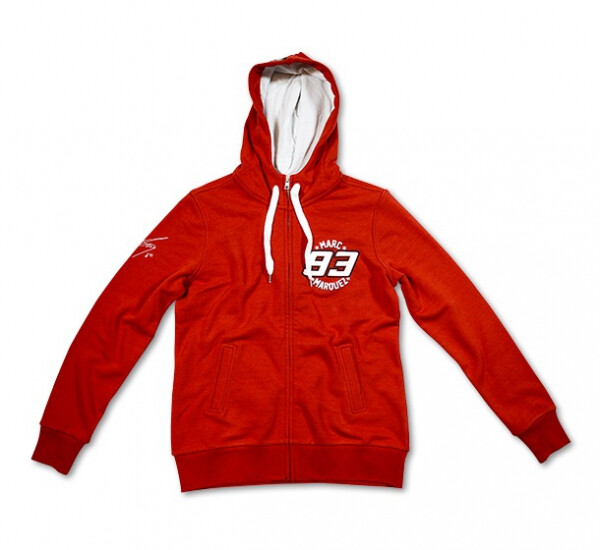 Dámská mikina Marc Marquez červená 102207 - XL