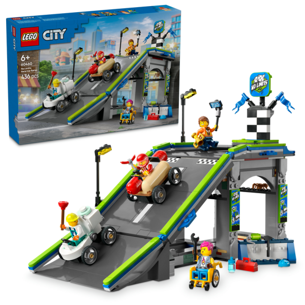 LEGO LEGO® City 60460 Tvoje pravidla: Závodní dráha s rampami