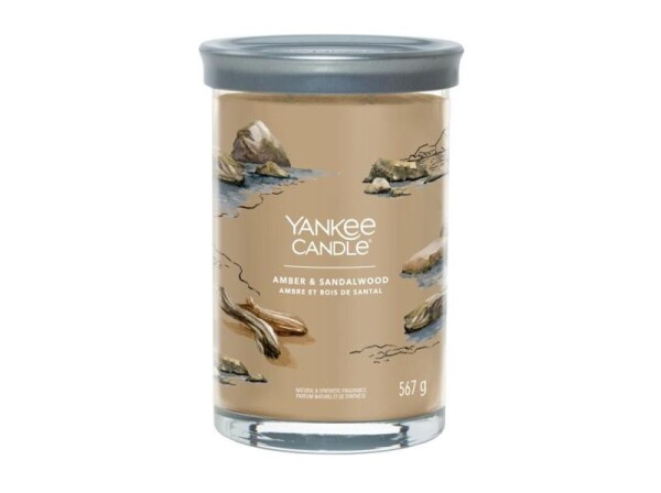 Yankee Candle Signature Amber & Sandalwood Tumbler 567g