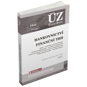 ÚZ 1541 Bankovnictví,