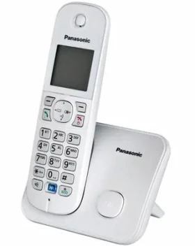 Rozbaleno - Panasonic KX-TG6811GS / Bezdrátový analogový telefon / DECT / GAP/telefonní seznam 120/max. 15 hodin hovoru / rozbaleno (KX-TG6811GS.rozbaleno)