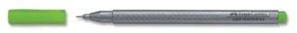 Faber-Castell Popisovač Faber Castell Finepen GRIP 0,4 mm - zelený světle