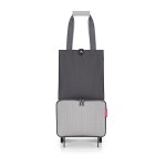 Nákupní taška na kolečkách Reisenthel Foldabletrolley Herringbone grey