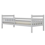 Postel Dawid standard + zábrana 80x180 bílá