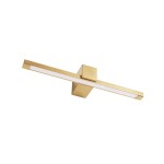 Koupelnové nástěnné LED svítidlo SWE046-1W 40cm GOLD BRUSH OSW-20146