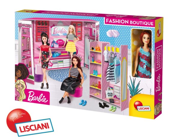 Lisciani Barbie módní butik panenkou, Lisciani