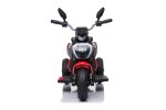 Mamido Dětská elektrická motorka Fast Tourist červená