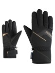 Ziener KARION-Z AS®-LADY, Black/Gold art Velikost č.: 8