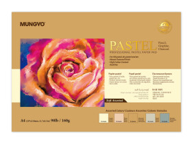 Mungyo Professional pastelový blok A4 30 listů 160 g/m2 5 odstínů