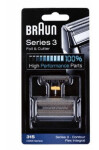 Braun Combipack 20S / náhradní břit + folie / pro holicí strojky Cruzer 2000 Series (72676-BR)