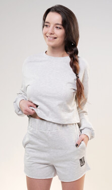 Dámské šortky Daniela světle šedá XS