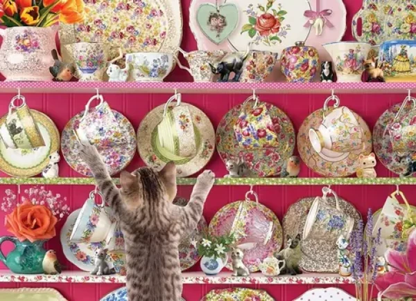 COBBLE HILL Puzzle Kočičí lumpárny (High Tea High Jinks)