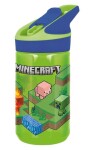 Minecraft Láhev s pítkem 480ml, Ecozen
