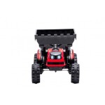 Mamido Dětský elektrický traktor s lopatou červený