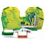 WAGO 285-637 svorka ochranného vodiče 16 mm pružinová svorka osazení: Terre zelená, žlutá 15 ks