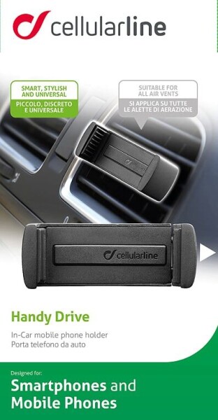 Cellularline HANDY DRIVE PRO Univerzální držák šedá (HANDYDRIVEPROD)