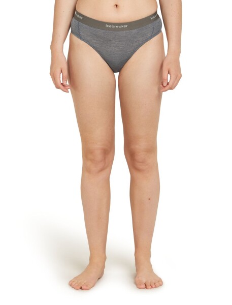 Dámské merino kalhotky ICEBREAKER Wmns 125 Cool-Lite Sprite Hipster, Gritstone Heather velikost: XS