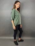 HOSH Mikina Pearl Velikost: UNI, Barva: Khaki