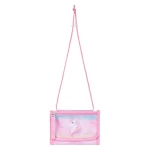 BAAGL Peněženka na krk Rainbow Unicorn / 14 x 10 cm (A-33112)