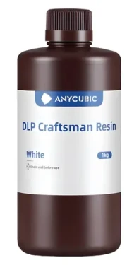 Anycubic Craftsman bílá / DLP pryskyřice / 1 kg / nanokeramika / UV 365-405 nm (SDHLWH-104C)