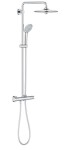 GROHE - Euphoria Sprchový set s termostatem, průměr 26 cm, 3 proudy, chrom 26515000