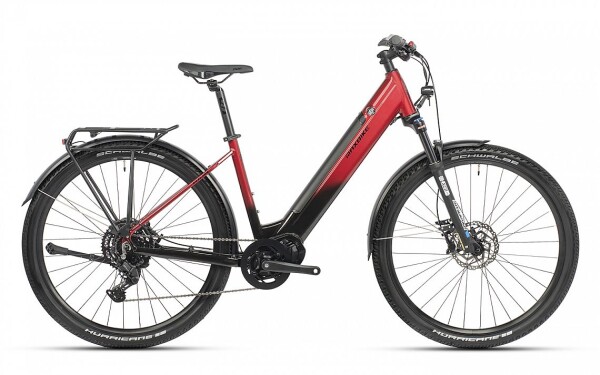 MAXBIKE RIVA magenta red, pneu 29", baterie 630Wh/17,5Ah, model 2026, rám M - ZDARMA dopravné, odborná montáž, seřízení a skládací zámek CTM! (Záruka nejlepší ceny. Nalezli jste někde lepší cenu? Napište nám a zkusíme ji trumfnout!)