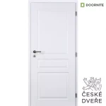 Interiérové dveře Troja plné 80P bílé