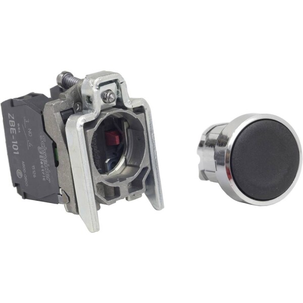 Schneider Electric XB4BA25, XB4BA25 tlačítko, 22 mm, 600 V, 6 A, 1 ks