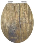 Eisl - Wc sedátko Solid Wood MDF HG se zpomalovacím mechanismem SOFT-CLOSE 80524SolidWood