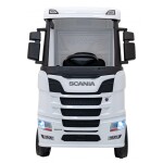 Mamido Elektrický kamion Scania R-SERIE 4x4 bílý