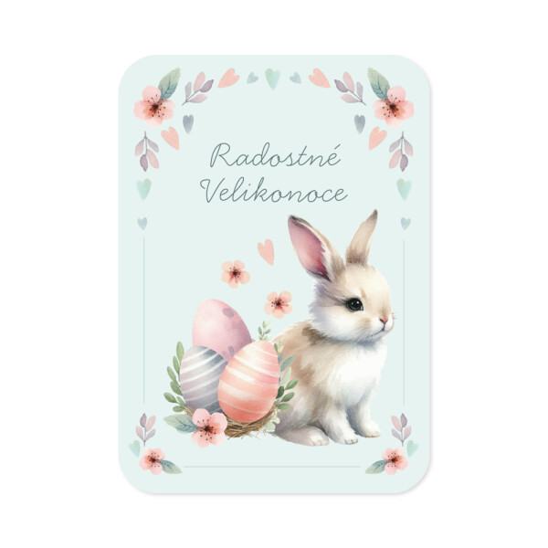 Pohlednice - Roztomilý zajíček - Albi
