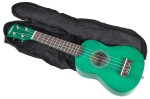 Cascha HH 3963 Soprano Ukulele Green Set