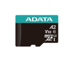 ADATA MicroSDXC karta 256GB Premier Pro UHS-I V30S (R:100/W:80 MB/s) + SD adaptér EDF_748501