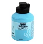 Pébéo Studio Acrylic 500 ml tyrkysově modrá