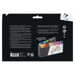 Fixy Faber-Castell Black Edition Brush stojánek 50ks
