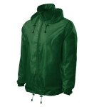 Windy větrovka unisex lahvově zelená S