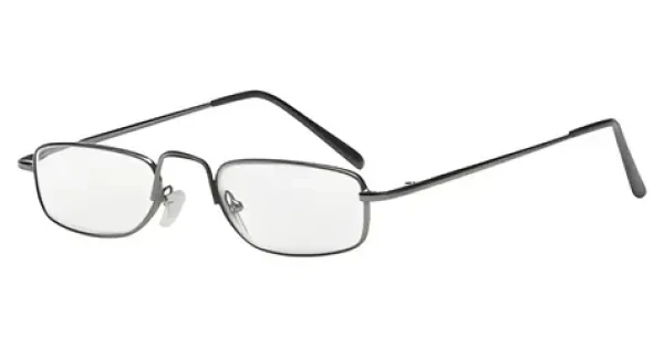 Hama brýle na čtení gunmetalová / Brýle na čtení / kovový rám / +2,5 D
