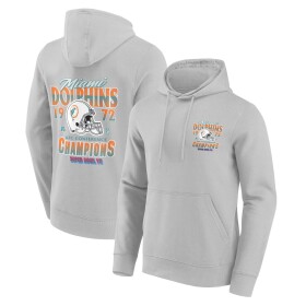 Fanatics Pánská mikina Miami Dolphins NFL 1972 AFC Champions Hoodie Velikost: M