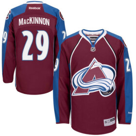 Reebok Pánský Dres Nathan MacKinnon #29 Colorado Avalanche Premier Jersey Home Velikost: M, Distribuce: EU