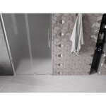 MEXEN/S - Velar L posuvné sprchové dveře 90, dekor, chrom 871-090-003-31-01