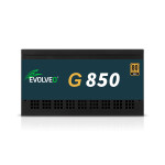 EVOLVEO G850, zdroj 850W, 80+ GOLD, ATX 3.1, aPFC, 140 mm ventilátor, plně modulární, záruka 3 roky, černý