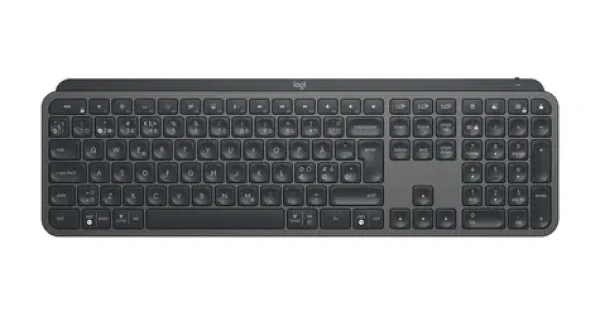 Logitech MX Keys for Business grafitová / Bezdrátová klávesnice / Nordic layout (920-010249)