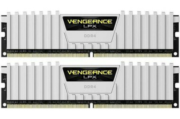 Corsair Vengeance LPX White 16GB (2x8GB) 3200 MHz / DDR4 / PC4-25600 / CL16-20-20-38 / 1.35V / XMP2.0 (CMK16GX4M2E3200C16W)