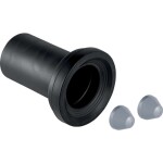 Příslušenství Připojovací trubka Geberit s manžetou a krycími víčky, d 110 mm 152.420.46.1