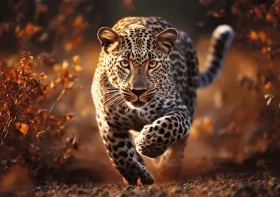 TREFL Puzzle Premium Plus Photo Odyssey: Divoký leopard
